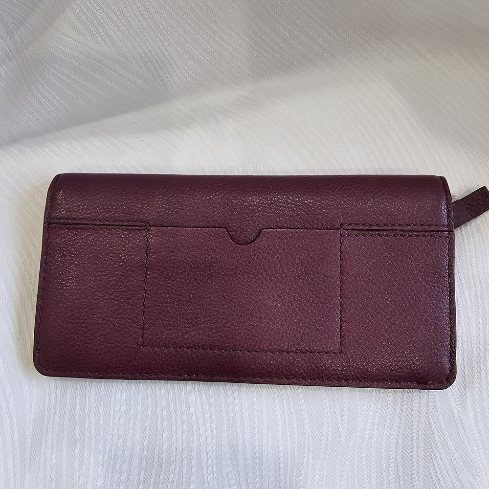 Cole Haan Purple Leather Wallet - Picture 4 of 7